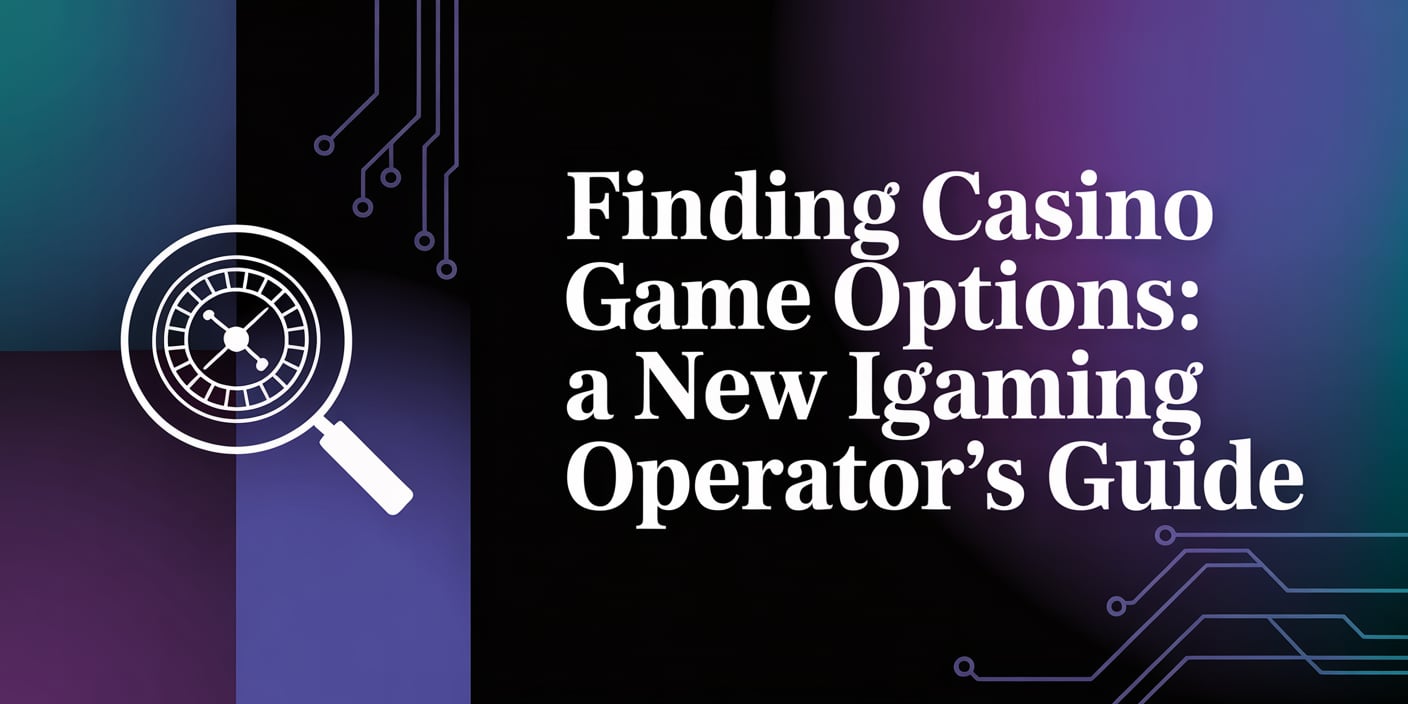 Finding Casino Game Options: A New iGaming Operator's Guide